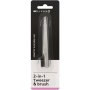 Clicks Body Essentials Tweezer With Brush