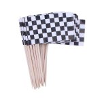 Race Flag Toothpicks Pack Of 24