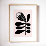 CAT Eats Bird - Flora 9 - A4 - Limited Edition Natural Wood