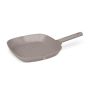 28CM Titan Pro Non-stick Coating Grill Pan - Taupe