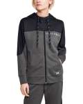 Women's Ua Recover Knit Full Zip - BLACK-010 Sm