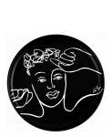 Carrol Boyes Sketchbook 28.5CM Dinner Plate 4 Piece - Black