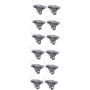 12 Pcs Portable Kayak Valve Covers For High Pressure Valves For Inflatable