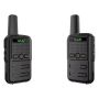 Slimline Professional Two Way Radio / Walkie Talkie 2 Pack - 16 Channel
