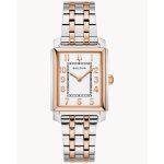 BULOVA Sutton Women's Two-tone Stainless Steel Rectangular Quartz Watch