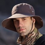 Breathable Unisex Outdoor Mountaineering Hat With Wide Brim For Fishing Sun Protection Hiking Camping And Western Cowboy Style