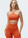 Atoms Cropped Top - Cinnamon Copper - Medium