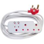 Ellies FEE2X 3WS Medium Surge Protected Extension Cord 3M