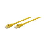 7M CAT6 Moulded Flylead – Yellow