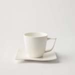 - Square Tea Cup & Saucer