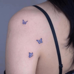 Waterproof Butterfly Tattoo Sticker For Women - Durable And Small Pattern Tattoo Paper