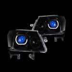 Holden Rc Colorado Bushdoof Bi-led Angry Eye Headlights Pair For