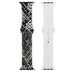 Kd Silicone Apple Strap 38 40MM S m Snake Skin