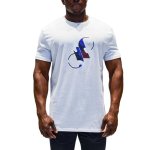 Pure Camo Logo S S Tee Wht