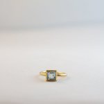 Square - Large - Blue Topaz Medium