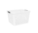 Ezy Storage Brickor Large Deep Basket With Handles 27.3L