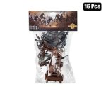 Boys Playset Figurines And Horse 16PC Marketplace Brits Bros