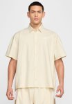 Nike Club Oversized Ss Buttoned Shirt - Lt Khaki
