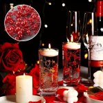 5PCS/PACK Bead Strings For Floating Candle Vases Filling Valentine's Day Wedding Table Decorations Diy Handmade Hair Accessories