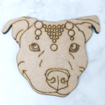 Wood Dot Art Cut Outs