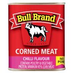 Bull Brand Canned Corned Meat Chilli 300 G