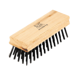 Academy Foundry Brush – Block Type – Coarse Wire – Wooden Handle