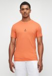 Polo Thebe Pjc Cuffed Short Sleeve Tee - Orange