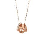 DESTINY Alexandra Trinity Titanium Necklace