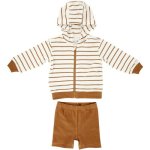 Made 4 Baby Unisex 2 Piece Stripe Hooded Set 0-3M