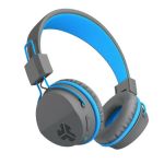 Jbuddies Studio Bluetooth On-ear Kids Headphones – Grey blue