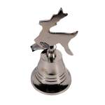 A98810320-3 Bell 10CM Nickel - Reindeer