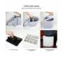 Foldable Portable Camping Potty Toilet Potty Box Grey