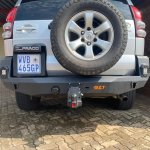 Toyota Prado 120 Bzt Rear Bumper Replacement For