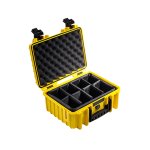 B&w Type 3000 11.7L Volume With Padded Dividers Or Foam Inlay – Yellow
