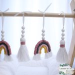 Baby Gym Themed Dangles Rainbows And Tassels