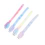 4-PIECE Cat Toy Set - Plush Long Tail Mouse Teaser Colors Random