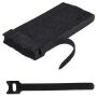 Pack Of 50 Cable Ties Self-adhesive Cable Clips Cable Managementre-closable