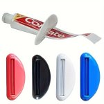 2 1PCS Toothpaste Tube Squeezer - Easy And Convenient Plastic Toothpaste Squeezer For Home & Travel - Bathroom Accessories