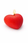 Heart Shaped Premium Large Freestanding Candle 7 X 6 Cm