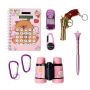 Pink-themed Cartoon-styled Stationary And Adventure Play Kit