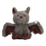 Halloween Bat Plush Stuffed Toy Soft Bat Doll Toy Lovely Bat Decor Darkgrey