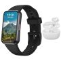 Smart Watch With Wireless Earbuds - Bluetooth Fitness Tracker For Women