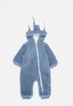 PoP Candy Hooded Zip Thru Romper-blue
