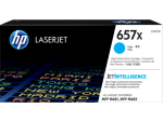 HP 657X High Yield Cyan Original Laserjet Toner Cartridge CF471X