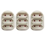 - Adaptor Triple Euromate Adaptor - Pack Of 3