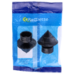 Black Plastic Finial Adrea 25MM