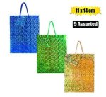 Gift-bag Hologram Sml 11X14CM Gloss