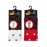 Sweetheart Patterned Fashion Stockings