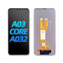 Lcd Screen Replacement For Samsung Galaxy A03 Core With Tempered Glass