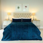 Belfiore Finesse - Tokyo Navy teal - 200 X 230 Cm